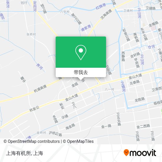 上海有机所地图