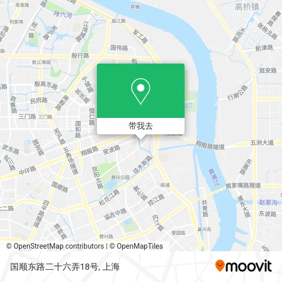 国顺东路二十六弄18号地图