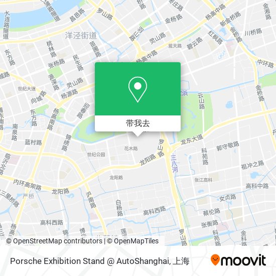 Porsche Exhibition Stand @ AutoShanghai地图