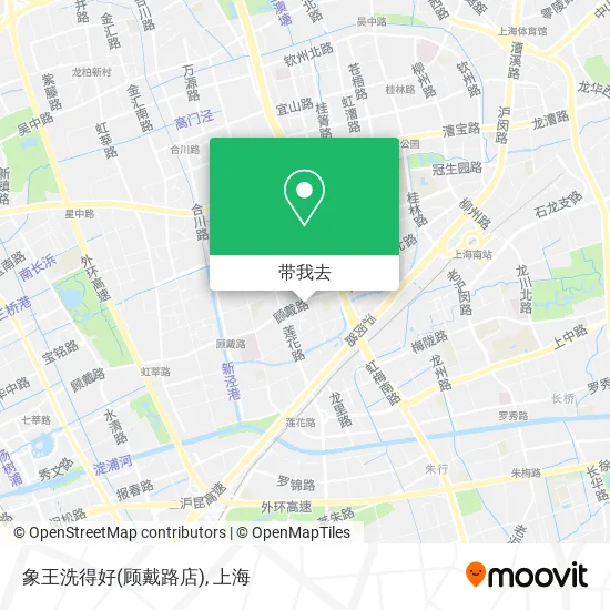 象王洗得好(顾戴路店)地图