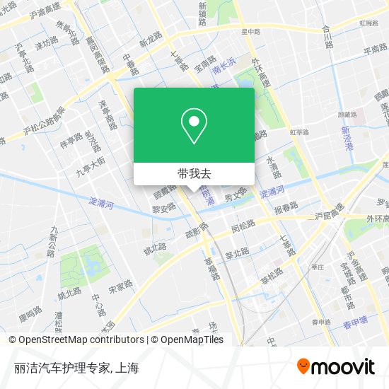 丽洁汽车护理专家地图