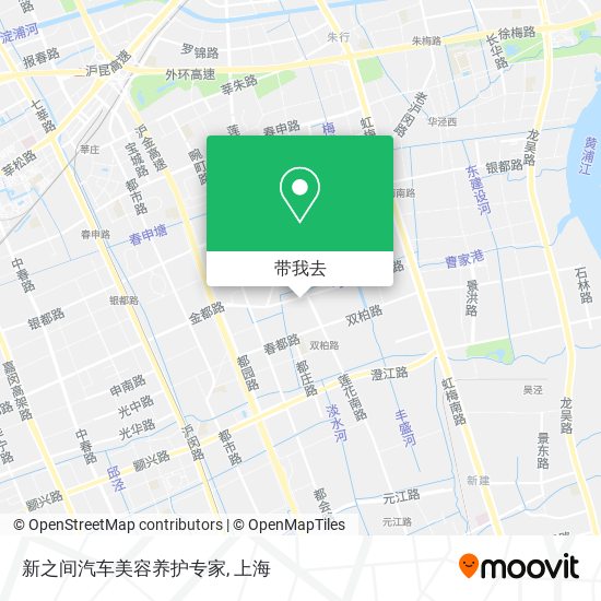 新之间汽车美容养护专家地图