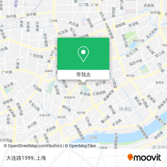 大连路1599地图