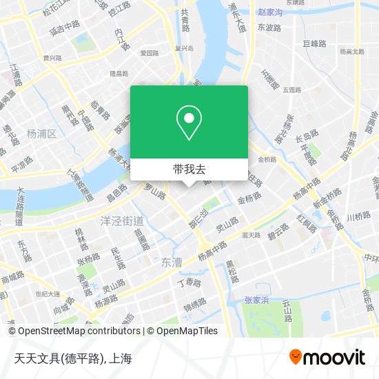 天天文具(德平路)地图