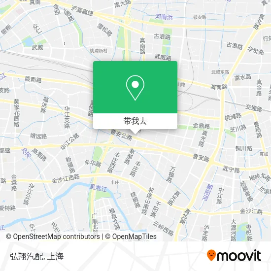 弘翔汽配地图