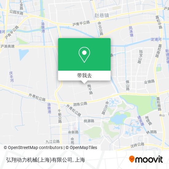 弘翔动力机械(上海)有限公司地图