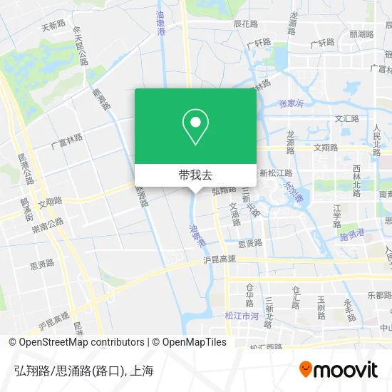 弘翔路/思涌路(路口)地图