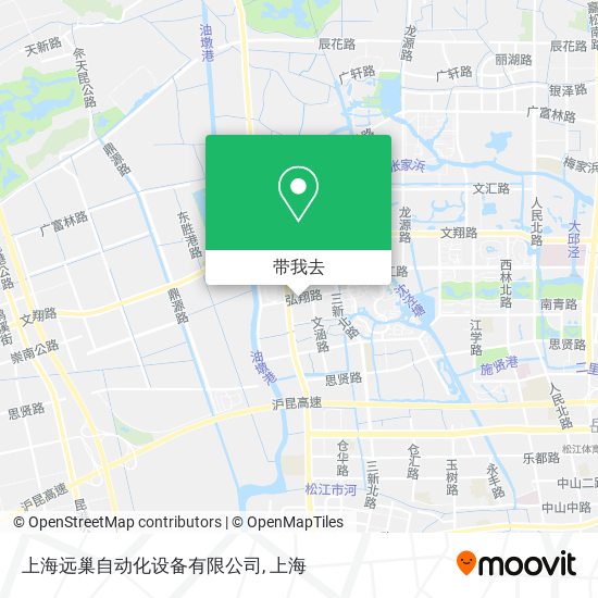 上海远巢自动化设备有限公司地图