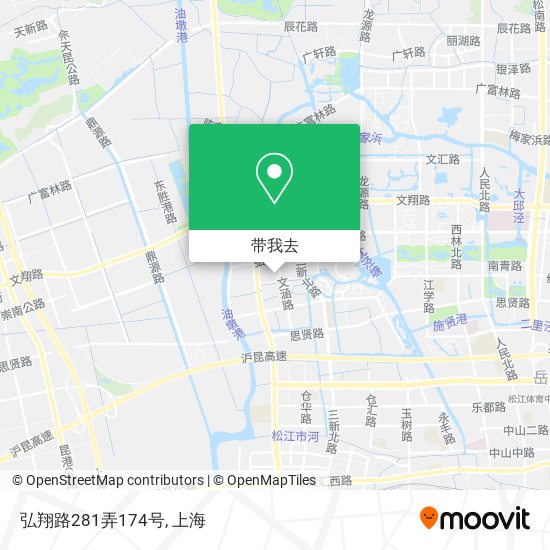 弘翔路281弄174号地图