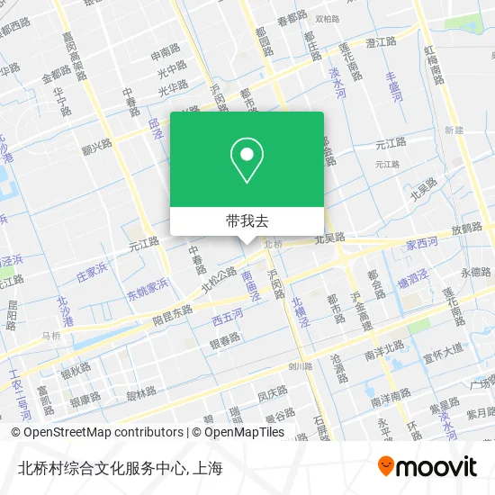 北桥村综合文化服务中心地图