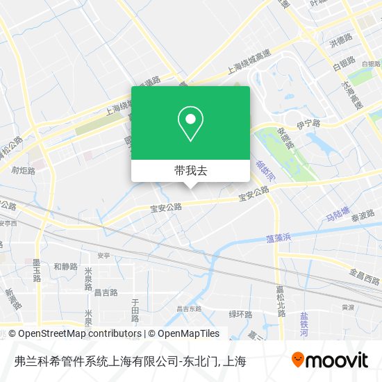 弗兰科希管件系统上海有限公司-东北门地图
