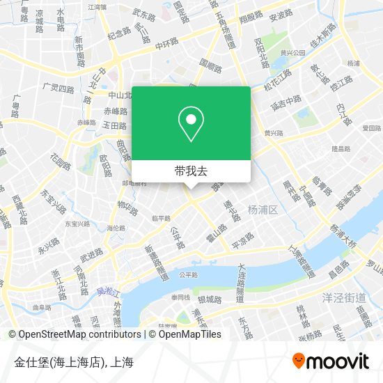 金仕堡(海上海店)地图