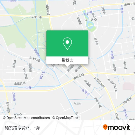 德贤路康贤路地图