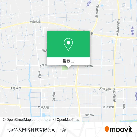 上海亿人网络科技有限公司地图