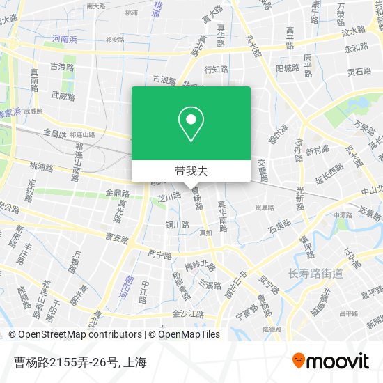 曹杨路2155弄-26号地图