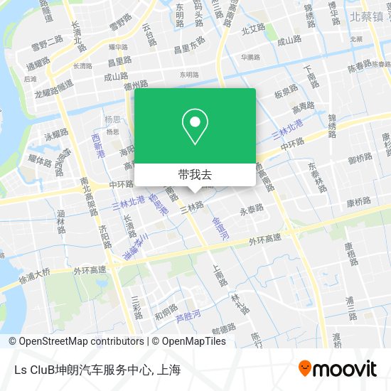 Ls CluB坤朗汽车服务中心地图