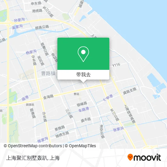 上海聚汇别墅轰趴地图