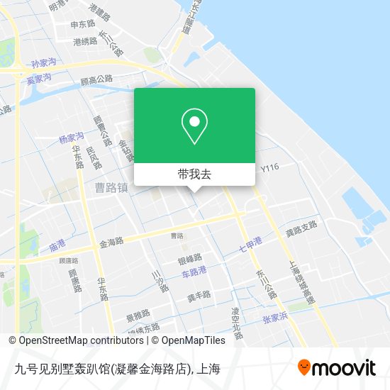 九号见别墅轰趴馆(凝馨金海路店)地图