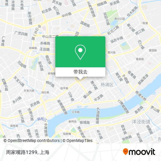 周家嘴路1299地图