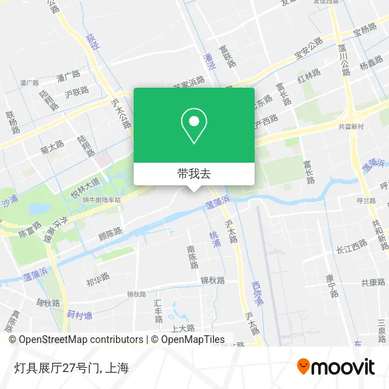 灯具展厅27号门地图