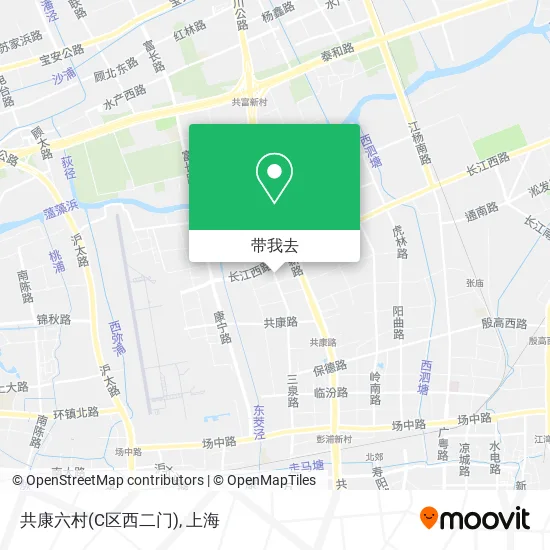 共康六村(C区西二门)地图