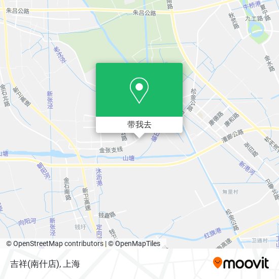 吉祥(南什店)地图
