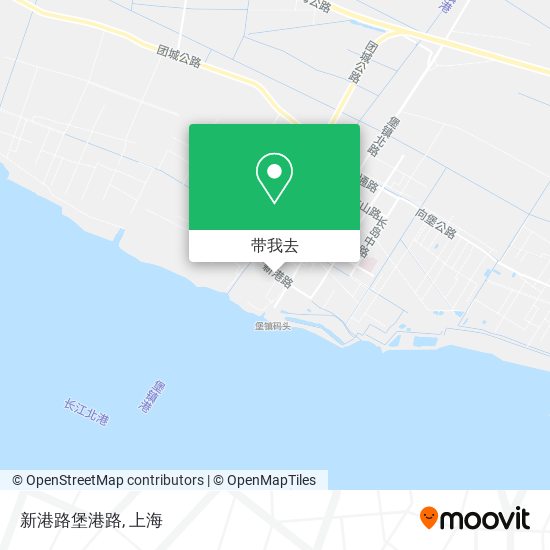 新港路堡港路地图