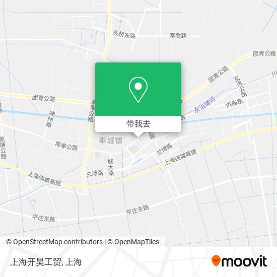 上海开昊工贸地图