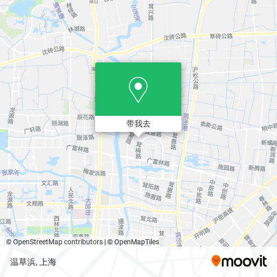 温草浜地图