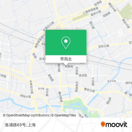 洛浦路63号地图