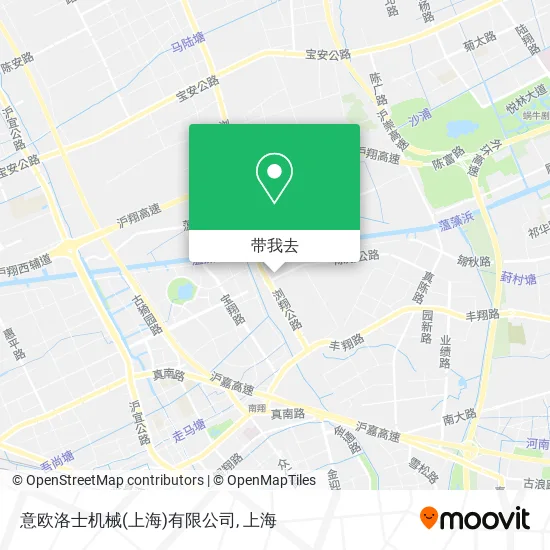 意欧洛士机械(上海)有限公司地图