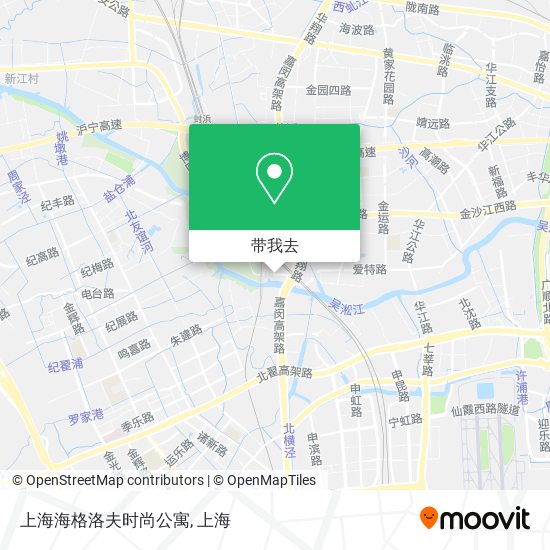 上海海格洛夫时尚公寓地图