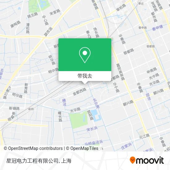 星冠电力工程有限公司地图