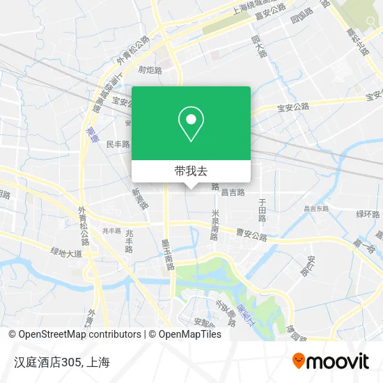 汉庭酒店305地图
