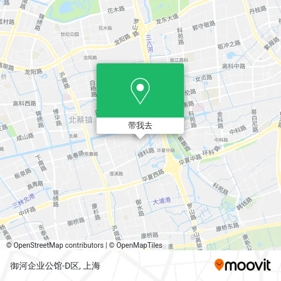 御河企业公馆-D区地图