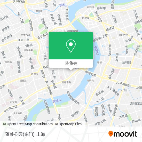蓬莱公园(东门)地图
