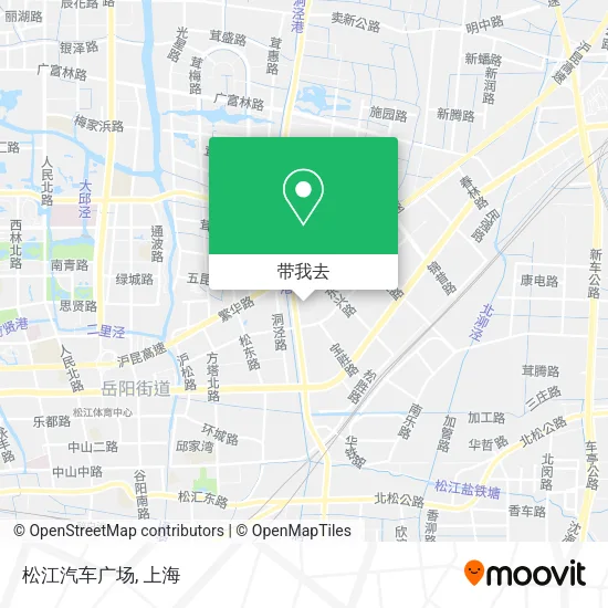 松江汽车广场地图