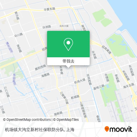 机场镇大沟立新村社保联防分队地图