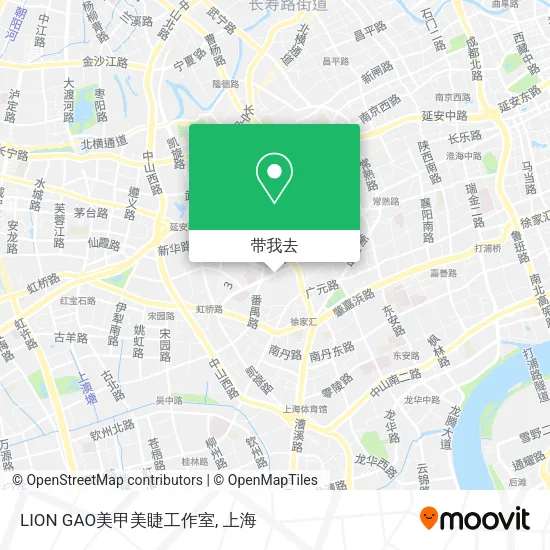 LION GAO美甲美睫工作室地图