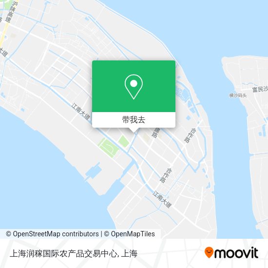 上海润稼国际农产品交易中心地图