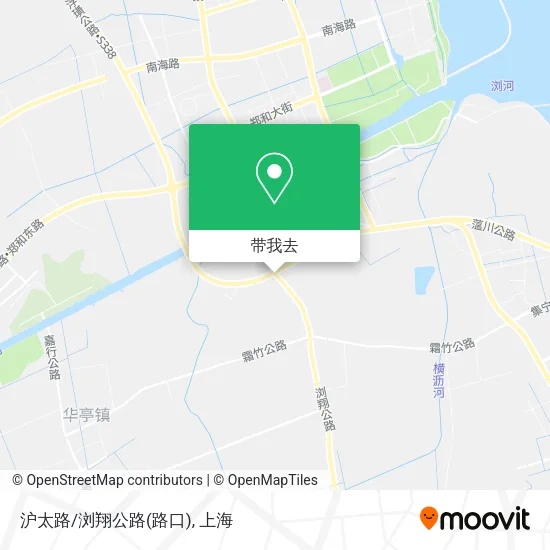 沪太路/浏翔公路(路口)地图