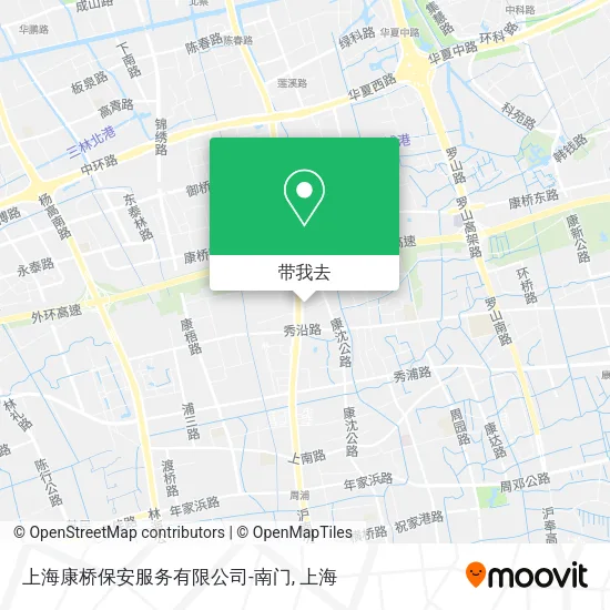 上海康桥保安服务有限公司-南门地图
