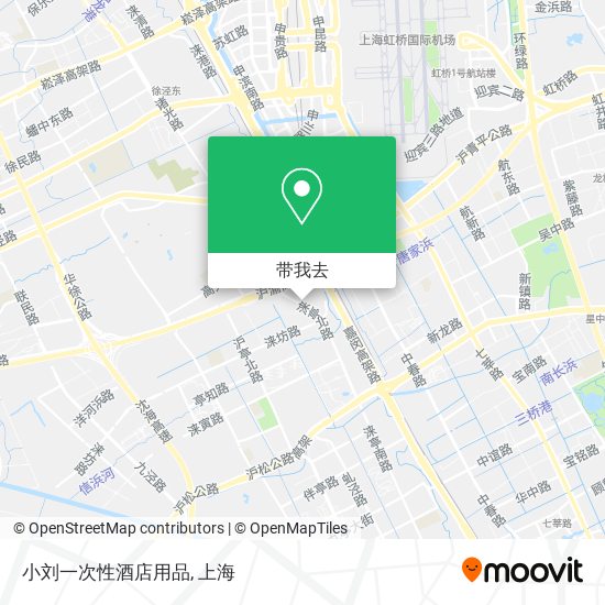 小刘一次性酒店用品地图