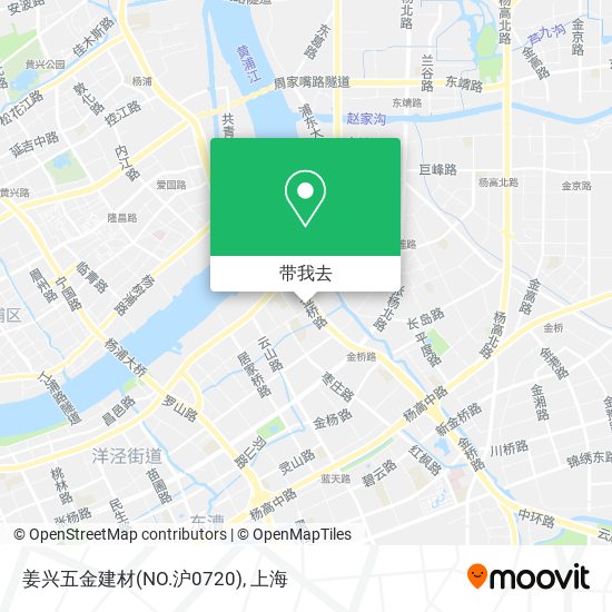 姜兴五金建材(NO.沪0720)地图