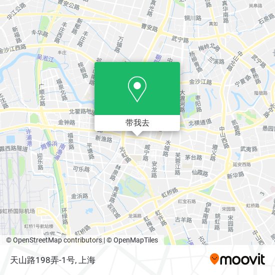 天山路198弄-1号地图