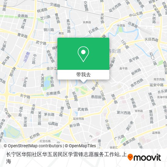 长宁区华阳社区华五居民区学雷锋志愿服务工作站地图
