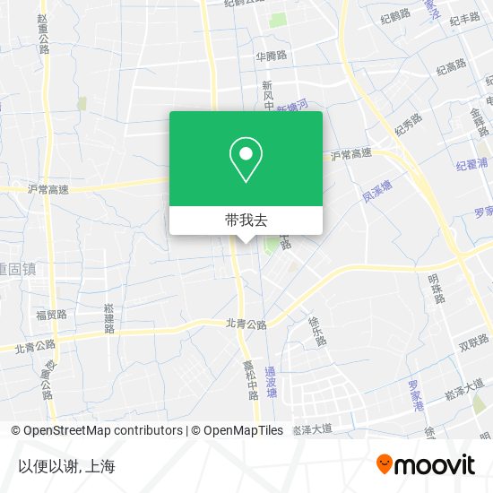 以便以谢地图