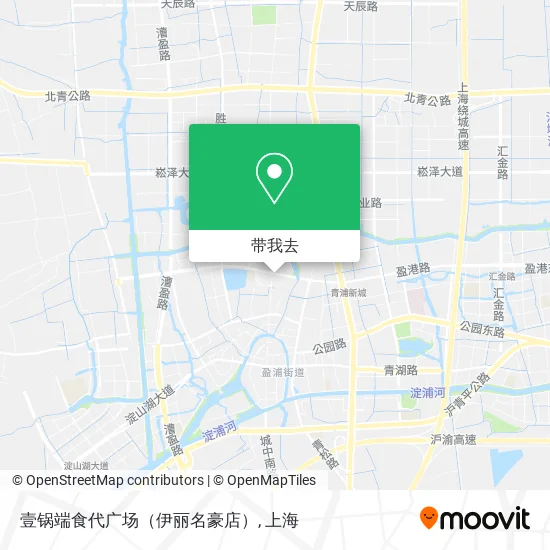 壹锅端食代广场（伊丽名豪店）地图