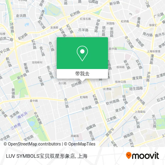 LUV SYMBOLS宝贝双星形象店地图