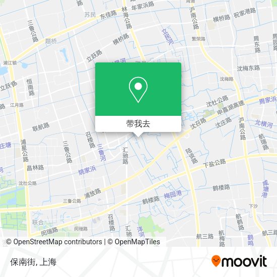 保南街地图